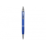 Ручка шариковая Кварц, синий/серебристый, фото 1