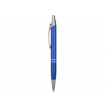 Ручка шариковая Кварц, синий/серебристый, фото 2