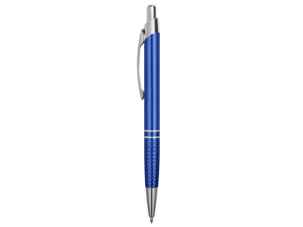 Ручка шариковая Кварц, синий/серебристый - купить оптом
