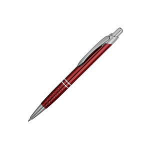Ручка шариковая Кварц, красный/серебристый - купить оптом