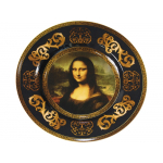 Подарочный набор Коллекция Лувра Мона Лиза, черный/золотистый, фото 1