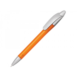 Ручка шариковая Celebrity Кейдж, оранжевый/серебристый - купить оптом