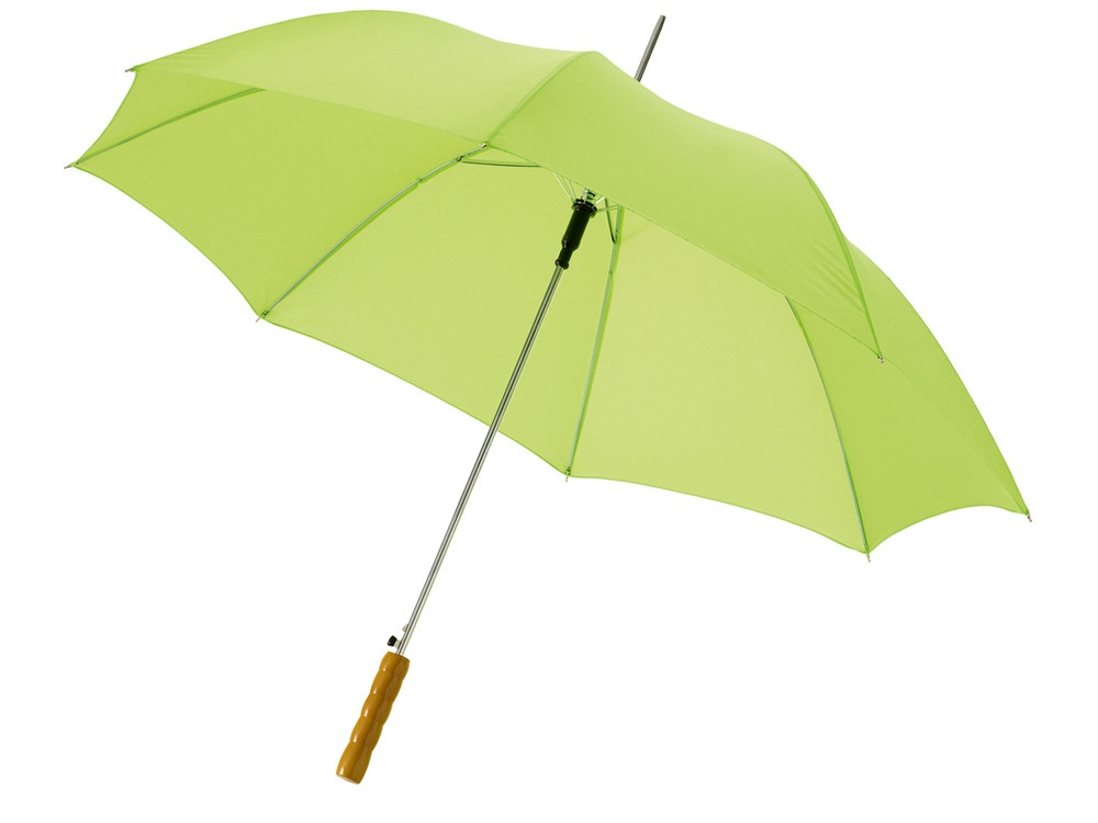 Зонт-трость Lisa полуавтомат 23, лайм - купить оптом