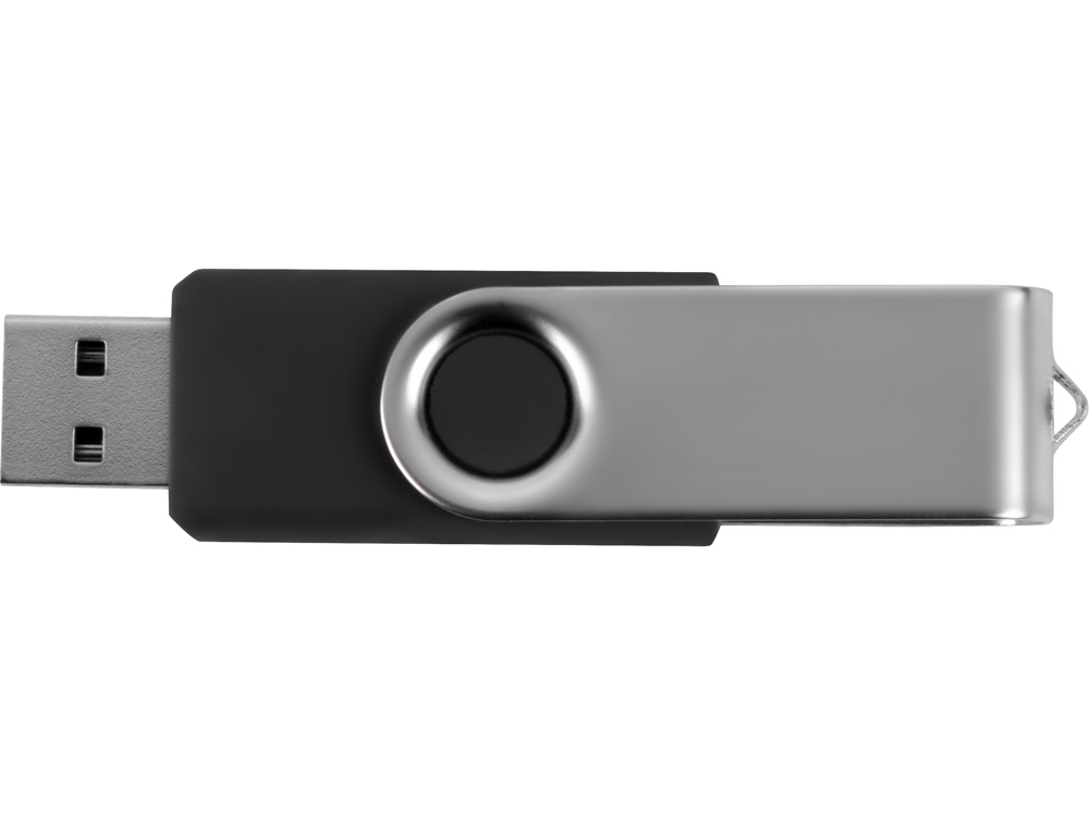 Флеш-карта USB 2.0 16 Gb Квебек, черный - купить оптом