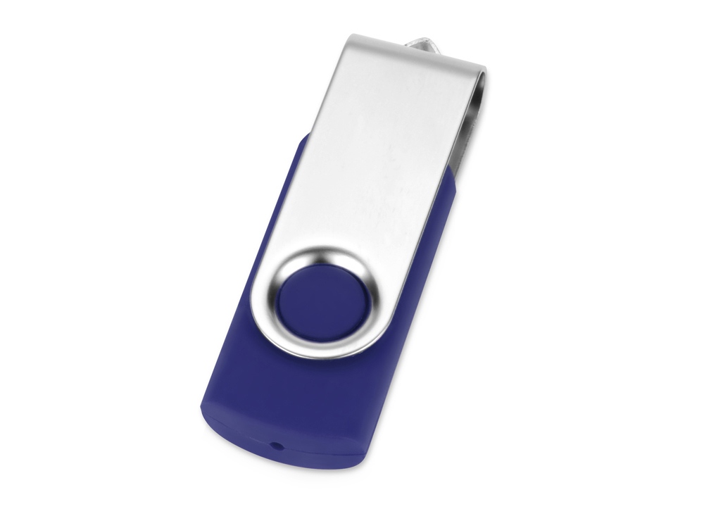 Флеш-карта USB 2.0 16 Gb Квебек, синий - купить оптом