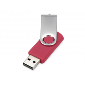 Флеш-карта USB 2.0 16 Gb Квебек, розовый - купить оптом