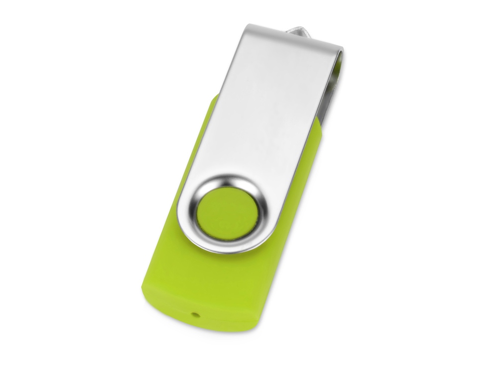 Флеш-карта USB 2.0 16 Gb Квебек, зеленое яблоко - купить оптом