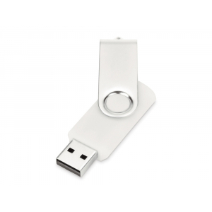 Флеш-карта USB 2.0 16 Gb Квебек, белый - купить оптом