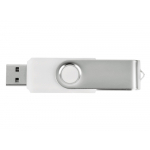 Флеш-карта USB 2.0 16 Gb Квебек, белый, фото 3