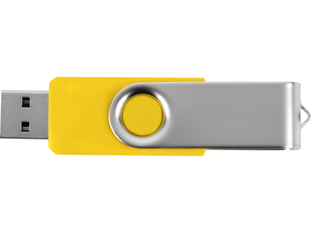 Флеш-карта USB 2.0 8 Gb Квебек, желтый - купить оптом