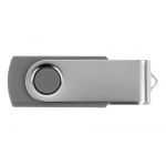 Флеш-карта USB 2.0 8 Gb Квебек, серый, темно-серый, фото 2