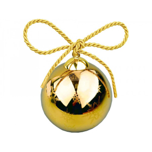 Рождественский шарик Versace Gold, золотистый - купить оптом