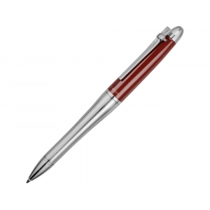Ручка шариковая Nina Ricci модель Sibyllin в футляре, серебристый/красный - купить оптом