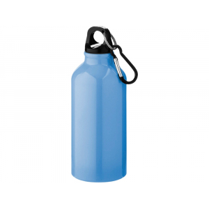 Бутылка Oregon с карабином 400мл, светло-синий - купить оптом