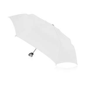Зонт Alex трехсекционный автоматический 21,5, белый - купить оптом