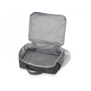 Изотермическая сумка-холодильник Breeze для ланч-бокса, серый/серый - купить оптом