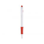 Ручка шариковая Фиджи, белый/красный, фото 1