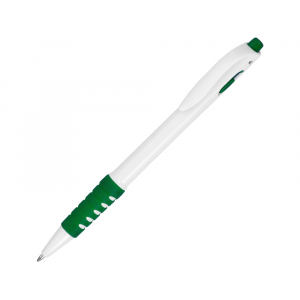 Ручка шариковая Фиджи, белый/зеленый - купить оптом