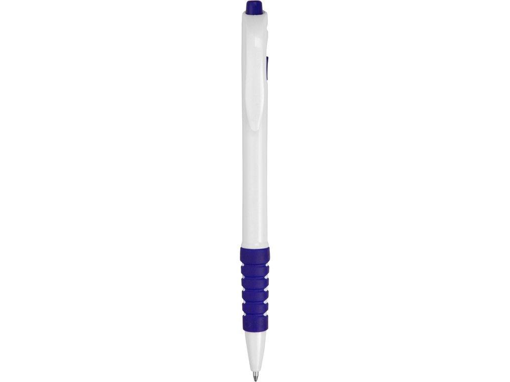 Ручка шариковая Фиджи, белый/синий - купить оптом