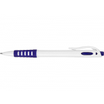 Ручка шариковая Фиджи, белый/синий, фото 3