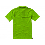 Calgary мужская футболка-поло с коротким рукавом, зеленое яблоко, фото 3