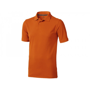 Calgary мужская футболка-поло с коротким рукавом, оранжевый - купить оптом