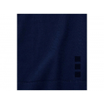 Calgary мужская футболка-поло с коротким рукавом, темно-синий, фото 4