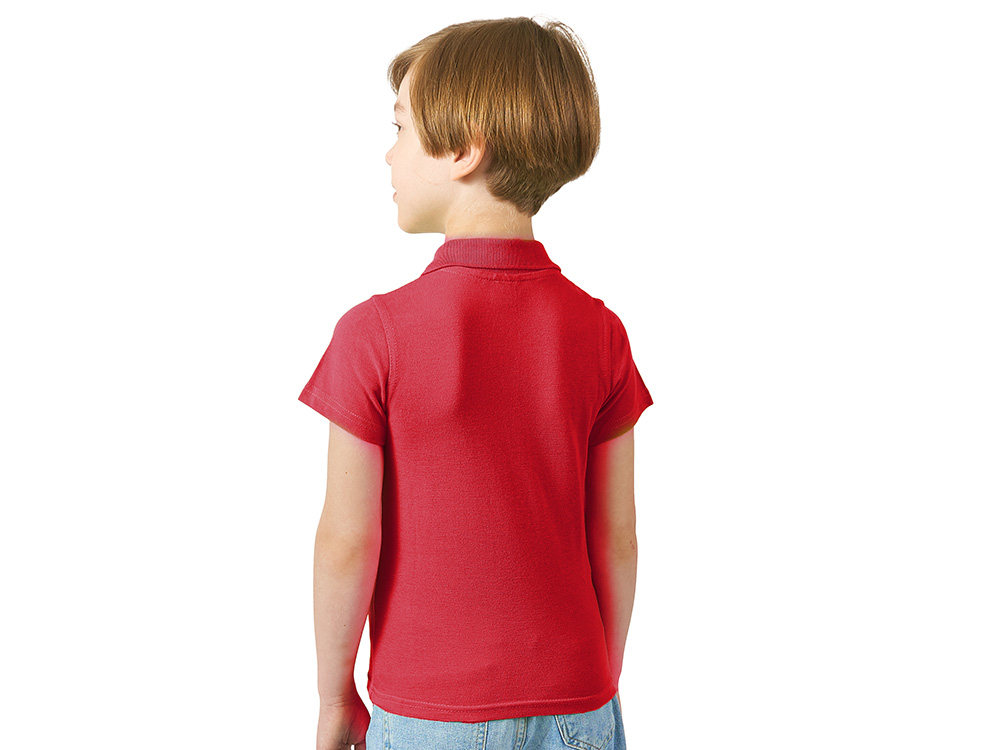 Рубашка поло First детская, красный - купить оптом