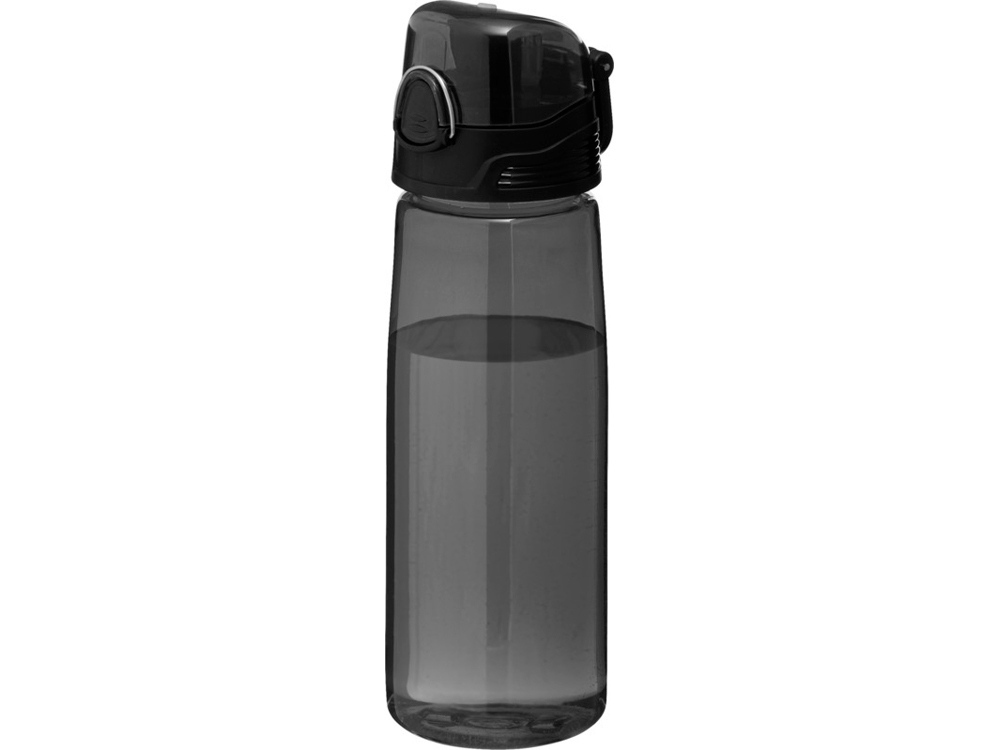 Бутылка спортивная Capri, черный - купить оптом