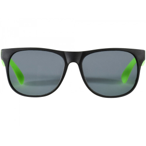 Очки солнцезащитные Retro, неоново-зеленый - купить оптом