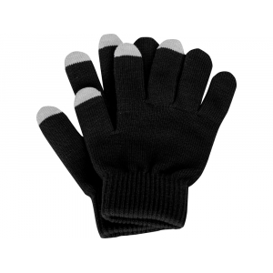 Перчатки для сенсорного экрана, черный, размер S/M - купить оптом
