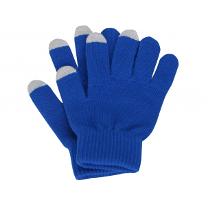 Перчатки для сенсорного экрана, синий, размер L/XL - купить оптом