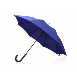 Зонт-трость полуавтомат Алтуна, темно-синий - купить оптом