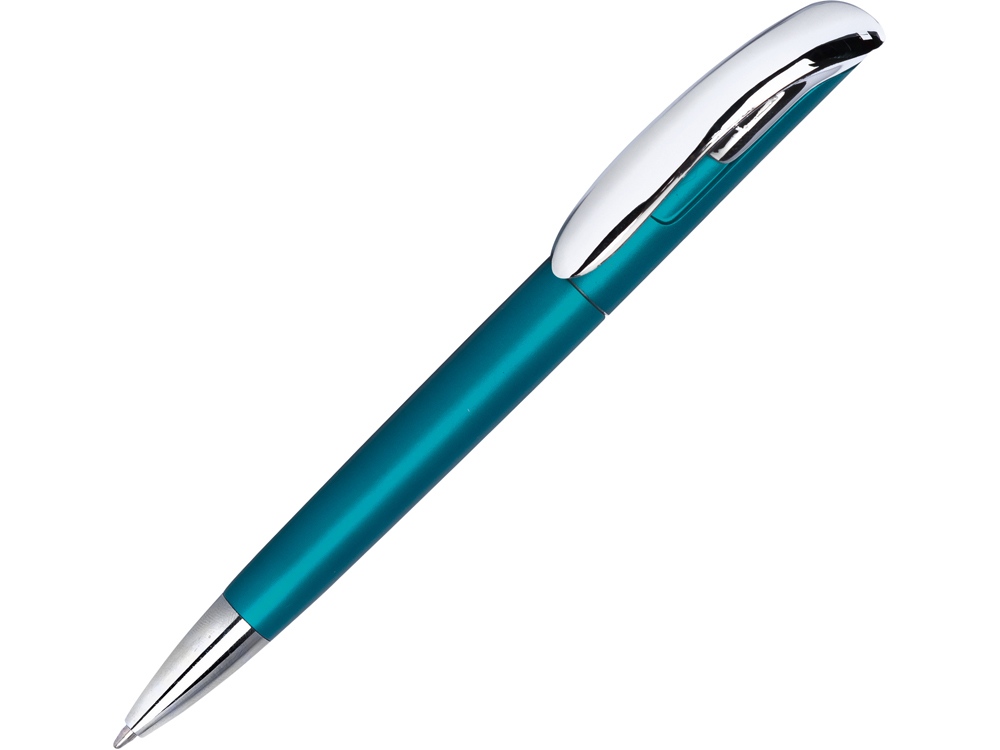 Ручка шариковая Нормандия голубой металлик - купить оптом