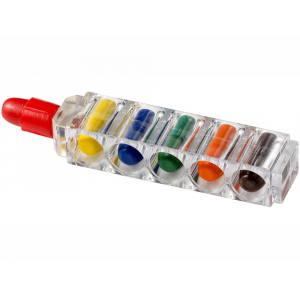 Набор восковых карандашей Crayton, прозрачный/разноцветный - купить оптом