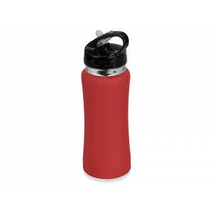 Бутылка спортивная Коста-Рика 600мл, красный - купить оптом