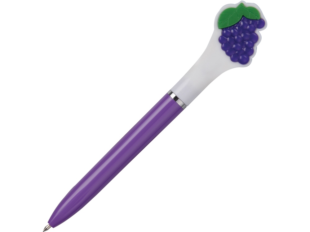 Ручка шариковая  Виноград, фиолетовый - купить оптом