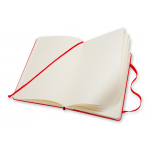 Записная книжка Moleskine Classic (в линейку) в твердой обложке, Large (13х21см), красный, фото 2