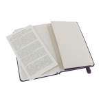 Записная книжка Moleskine Classic (в линейку) в твердой обложке, Pocket (9x14см), фиолетовый, фото 3