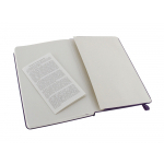 Записная книжка Moleskine Classic (в линейку) в твердой обложке, Large (13х21см), фиолетовый, фото 3