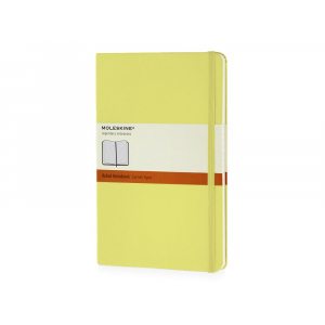 Записная книжка Moleskine Classic (в линейку) в твердой обложке, Large (13х21см), цитрусовый - купить оптом