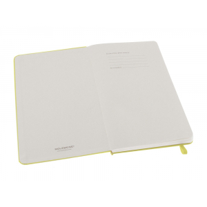 Записная книжка Moleskine Classic (в линейку) в твердой обложке, Large (13х21см), цитрусовый - купить оптом