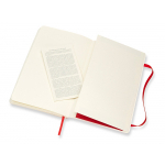 Записная книжка Moleskine Classic Soft (нелинованный), Large (13х21см), красный, фото 1