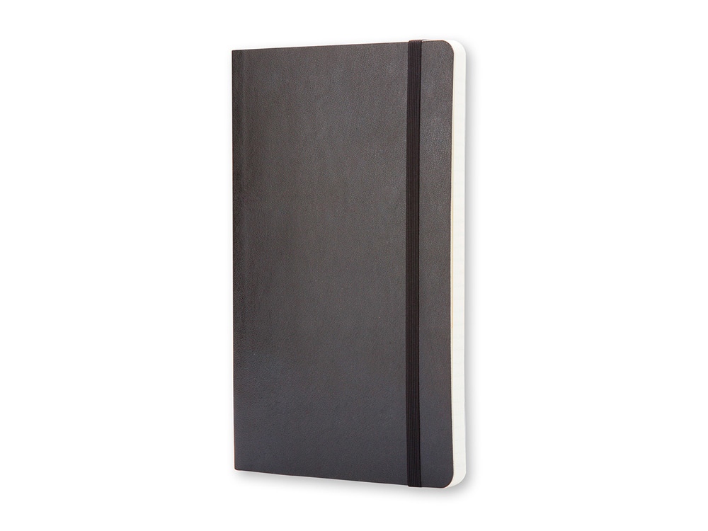 Записная книжка Moleskine Classic Soft (в линейку), Pocket (9х14 см), черный - купить оптом
