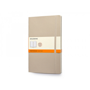 Записная книжка Moleskine Classic Soft (в линейку), Large (13х21см), бежевый - купить оптом