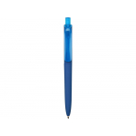 Ручка шариковая Prodir DS8 PRR софт-тач, голубой, синий, фото 2