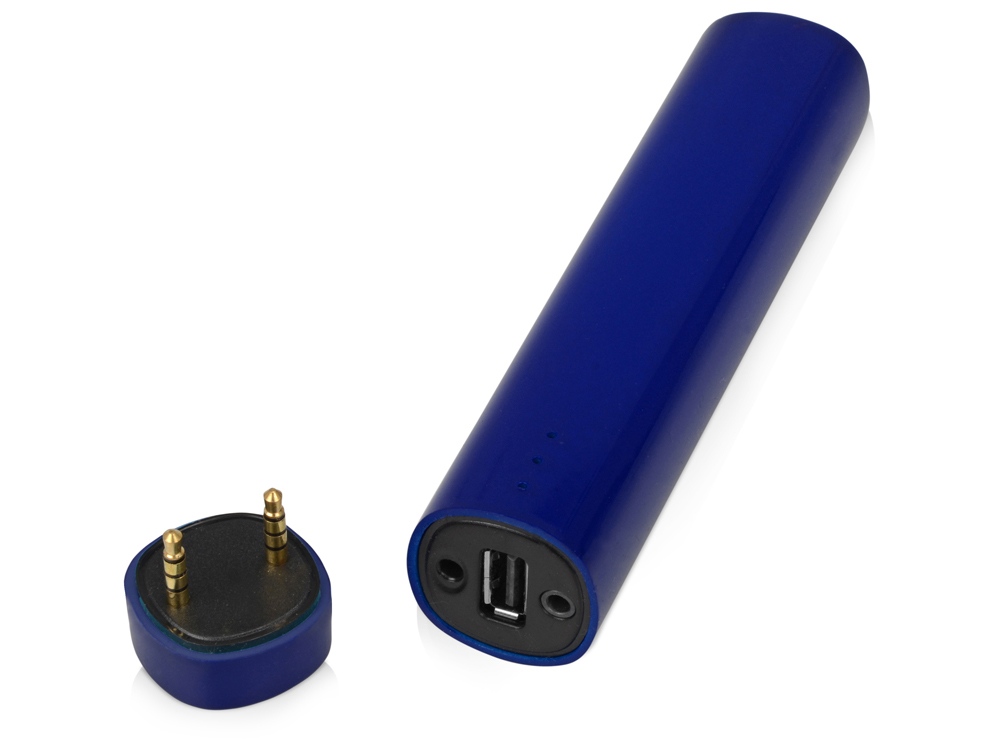 Портативное зарядное устройство Мьюзик, 5200 mAh, синий - купить оптом