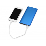 Портативное зарядное устройство Джет с 2-мя USB-портами, 8000 mAh, синий, фото 1