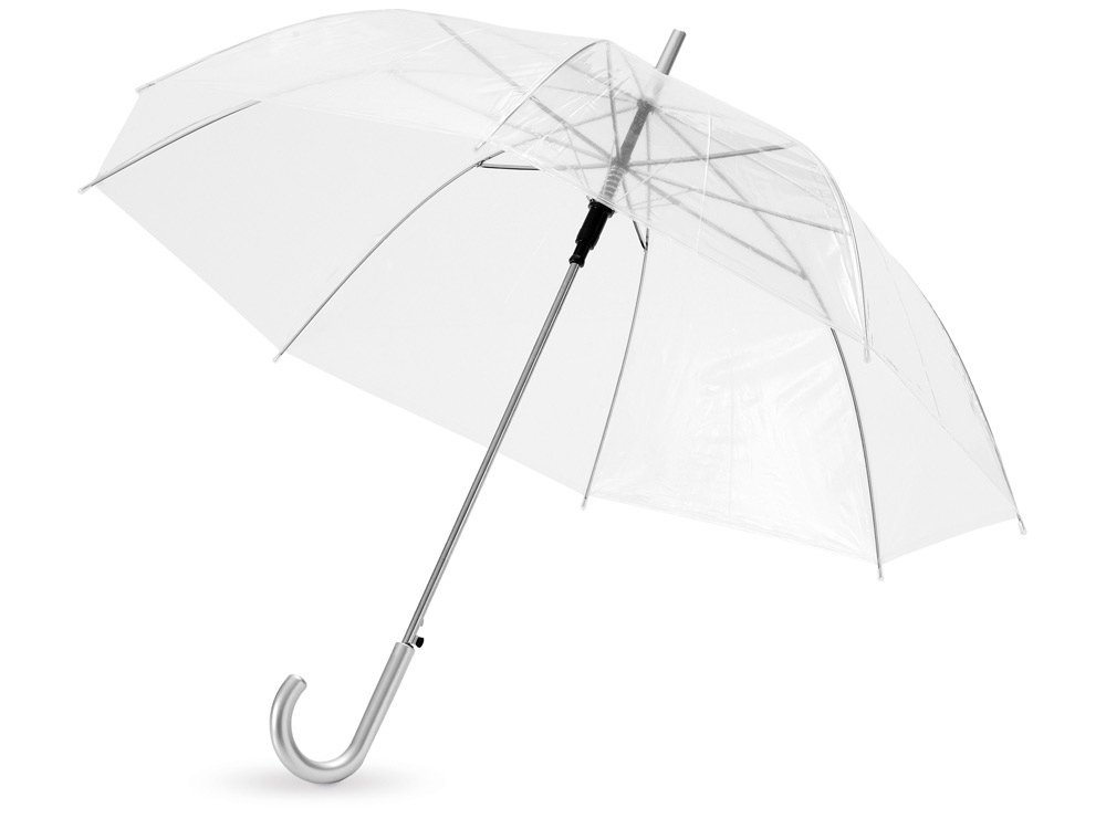 Зонт-трость Клауд полуавтоматический 23, прозрачный - купить оптом