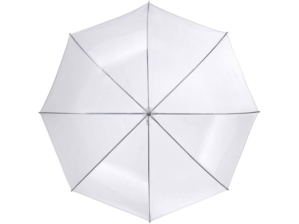 Зонт-трость Клауд полуавтоматический 23, прозрачный - купить оптом